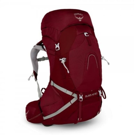 Osprey Aura AG 50 Tursekk Dame, Gamma Red, M