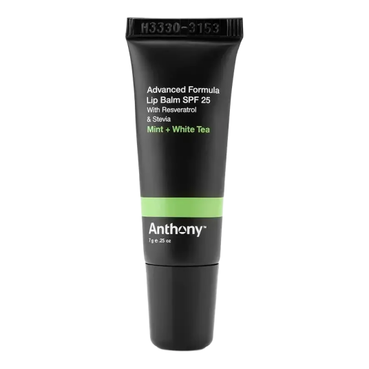 Anthony Lip Balm, Mint & White Tea SPF25, 7 gr.