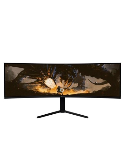 Arozzi Nova 49" UWQHD Curved Gaming Skjerm 165 Hz - Svart Arozzi Nova 49" UWQHD Curved Gaming Skjerm 165 Hz - Svart
