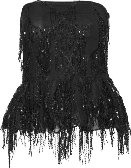 Rotate Birger Christensen Dame Topper Svart M Rotate Birger Christensen Dame Topper Svart M