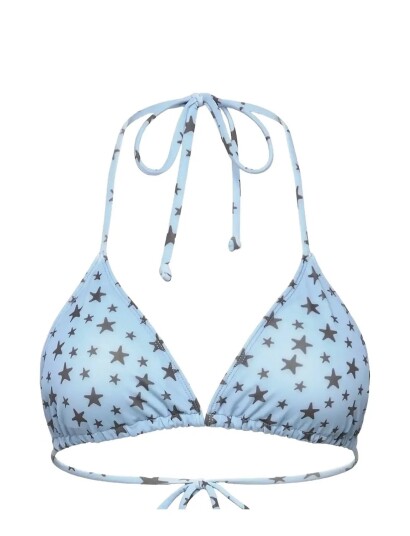 Rosemunde Rwshiitake Triangle Bikini Top Blue L