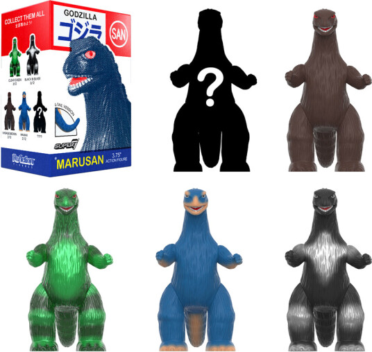 Toho Reaction Blind Box Wv6 Marusan 12pc Flat