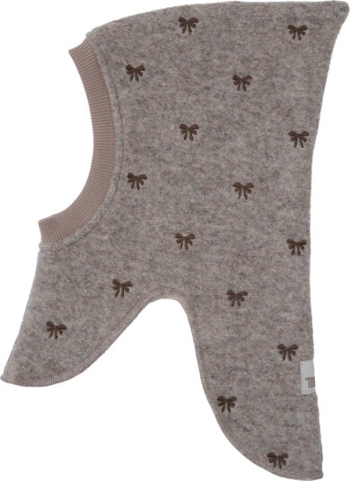 Huttelihut Balaclava Emb. Wool CAMEL MELANGE 53\4 6Y