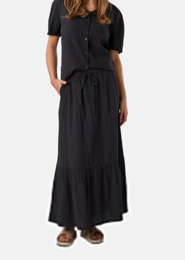 Savannah Crinkle Long Skirt W Savannah Crinkle Long Skirt W