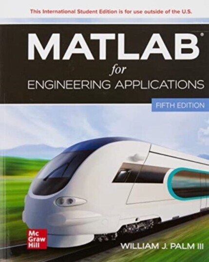 Matlab For Engineering Applications Ise Av William Palm