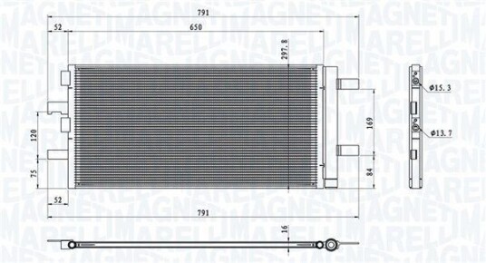 Kondensator MAGNETI MARELLI 350203786000