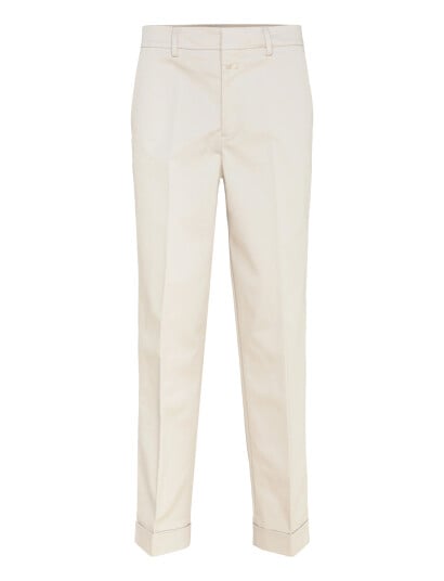 Closed Auckley Pants Platinum White Beige 32 Closed Auckley Pants Platinum White Beige 32
