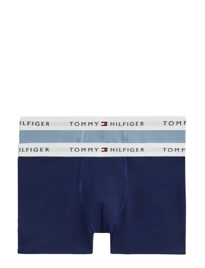 Tommy Hilfiger 2 Pk Boxer Brief   Blue   128 140