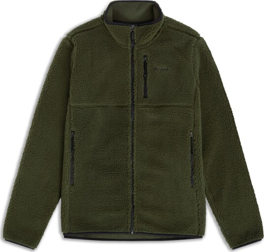Bergans Men"s Lunnan Pile Fleece Jacket Pine Forest L