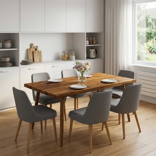 vidaXL Rektangulær Bordplate 130 x 60 x 3,2 cm Rektangulær