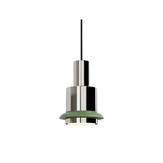Chaumont Pendel Ø15xH22 Nickel/Green DCW Chaumont Pendel Ø15xH22 Nickel/Green DCW