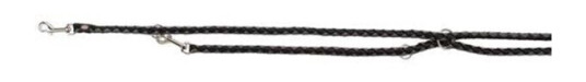 Trixie Cavo Adjustable Leash Lxl: 2.00 M/ 18 Mm Black/Graphite