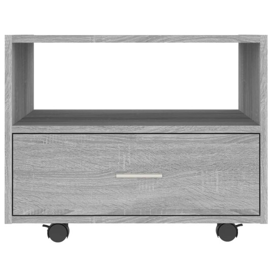 vidaXL Salongbord grå sonoma 55x55x40 cm konstruert tre vidaXL Salongbord grå sonoma 55x55x40 cm konstruert tre