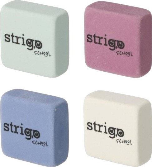 Eraser Squares Mix 32Stk Strigo