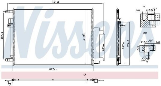 Kondensator NISSENS 940955