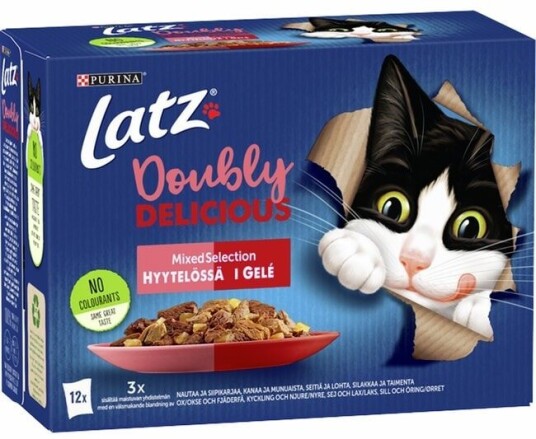 Purina Latz Latz Doubly Delicious 12Pk Purina Purina Latz Latz Doubly Delicious 12Pk Purina