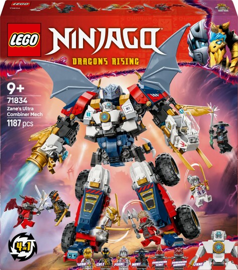 LEGO Ninjago 71834 Zanes ultra-kombinasjonsrobot