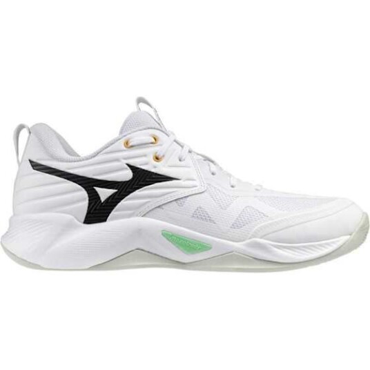 Mizuno WAVE MOMENTUM PROU White/Black/Frozen Emerald 45 UK 10.5 Fotballsko