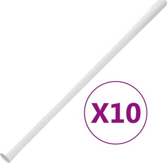 vidaXL Kabelkanal Ø30 mm 10 m PVC