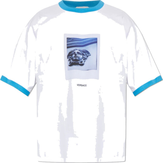 Versace Herre Topper Hvit XL,