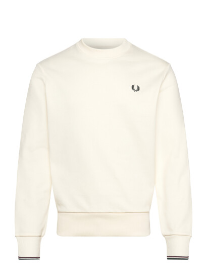 Fred Perry Crew Neck Sweatshirt Cream L