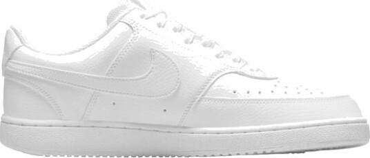 Nike Court Vision Low, sneaker herre 42 White/White-White Nike Court Vision Low, sneaker herre 42 White/White-White