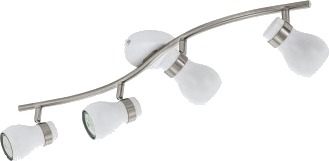 Eglo Arboledas Spot 4X400 Lm Hvit/Krom Eglo Arboledas Spot 4X400 Lm Hvit/Krom