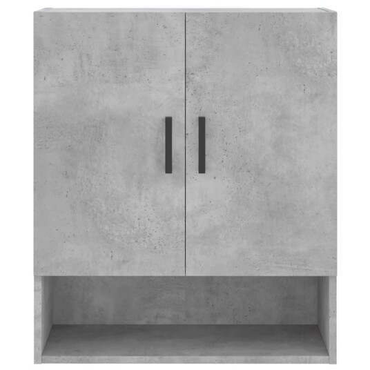 Veggskap betonggrå 60x31x70 cm konstruert tre 8720845947538