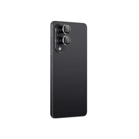 AmazingThing Radix Herdet Glassbeskyttelse for Samsung S25 Edge - Karbon