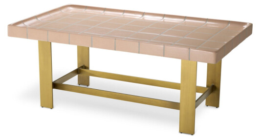 Adrian Coffee Table Antique Brass Adrian Coffee Table Antique Brass
