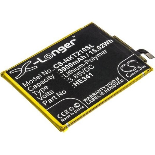 Nokia Batteri (3900 mAh 3.85 V, Sort) passende til Nokia TA-1029