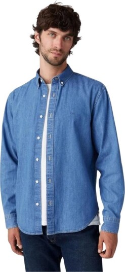 Levi"s® Authentic Button Down Woodrow   Blue   XXL