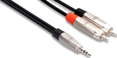 Kabel Hosa Pro Trs 3,5 Mm - 2 X Rca 1,8 M Kabel Hosa Pro Trs 3,5 Mm - 2 X Rca 1,8 M