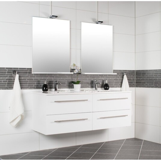 WHITE MATT RECTIFIED 30X60 VEGGFLIS
