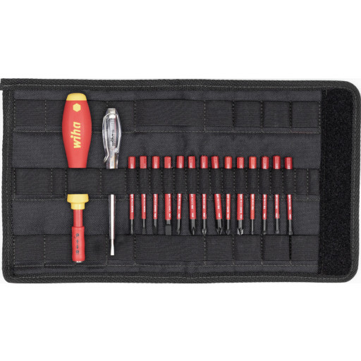 Wiha 36068 14-dellers Bitsskrutrekkersett for Elektrisk Bruk 1000V Wiha 36068 14-dellers Bitsskrutrekkersett for Elektrisk Bruk 1000V