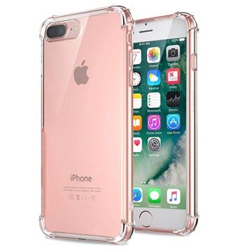 Ripebestandig iPhone 7 Plus / iPhone 8 Plus Hybrid-deksel Kristallklar