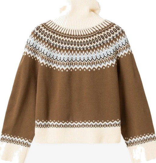 Noella N Marcenia Knit Cardigan BROWN MIX L