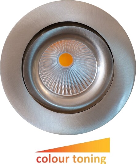 Georgia Rund Downlight Dimbar LED 550lm CRI95