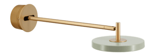 Umage Asteria Vegglampe Lang Hardwired Nuance Olive Umage Asteria Vegglampe Lang Hardwired Nuance Olive