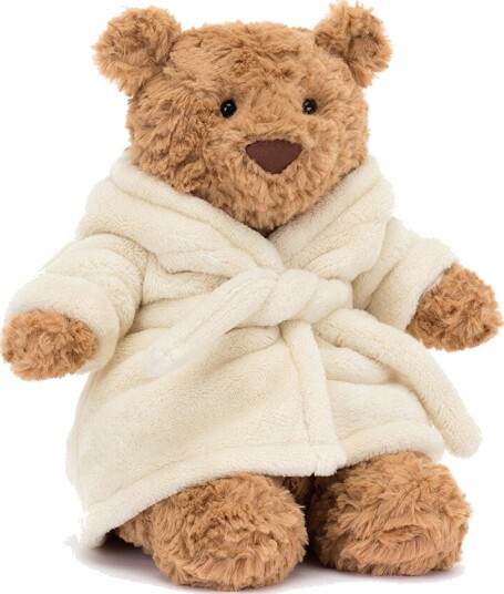 Jellycat | Bartholomew Bear Bathrobe | 26cm Jellycat | Bartholomew Bear Bathrobe | 26cm