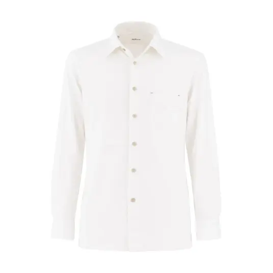 Kiton Herre Skjorter Hvit L,
