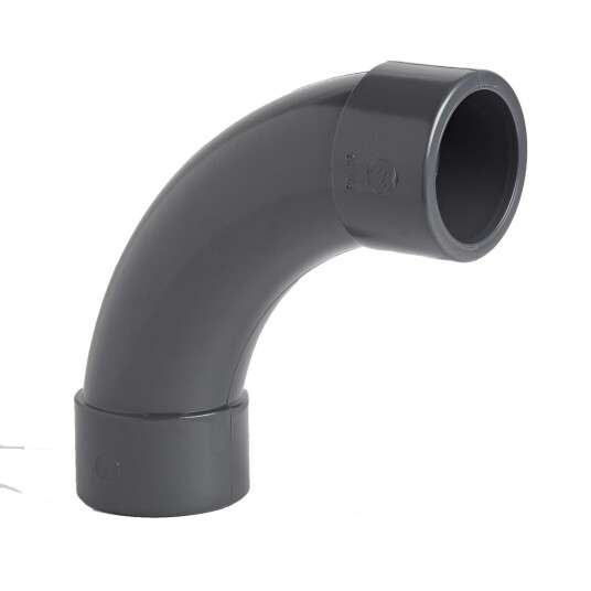 PVC ALBUE SLAK Ø 40MM 90°