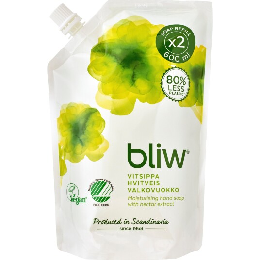 Bliw Vitsippa Moisturising Soap Refill 600 ml Bliw Vitsippa Moisturising Soap Refill 600 ml