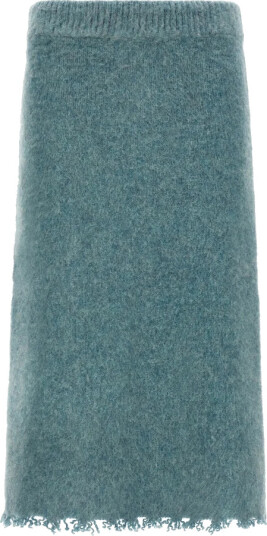 Jil Sander Dame Skjørt Blå S,