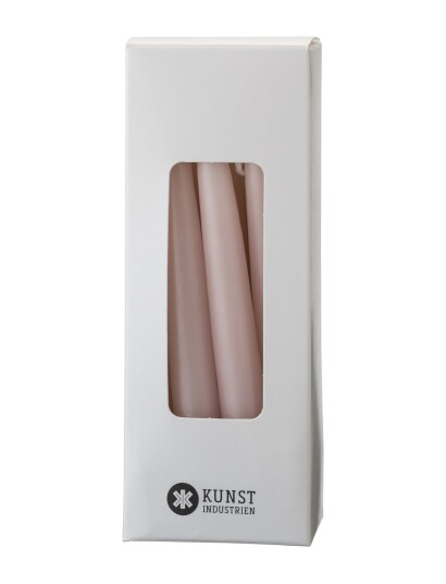 Kunstindustrien Small Colored Candle - Giftbox W. 12 Pcs - Pink - ONE SIZE Kunstindustrien Small Colored Candle - Giftbox W. 12 Pcs - Pink - ONE SIZE