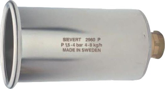 Sievert Pro 296001 Standardbrenner Ø 60 mm, Stål
