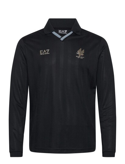 EA7 Polo Shirt Black M EA7 Polo Shirt Black M