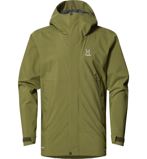 Haglöfs Men's Koyal Proof Jacket Olive Green L, Olive Green