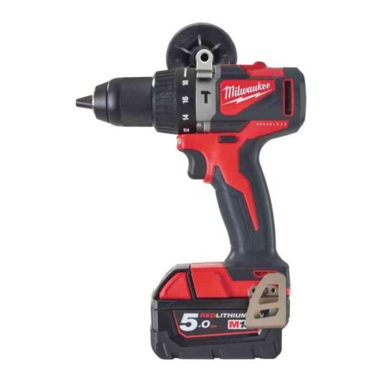 Milwaukee Slagbormaskin M18 BLPD2-502X 18V 5.0Ah, med HD-Box Milwaukee Slagbormaskin M18 BLPD2-502X 18V 5.0Ah, med HD-Box