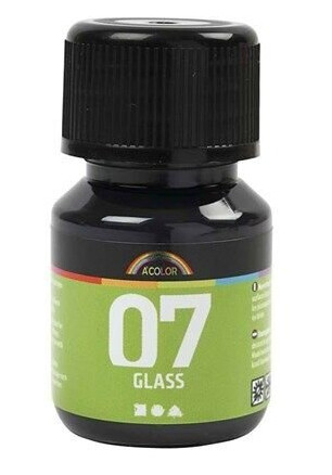 Creativ Company Permanent Glass Paint - Black 30ml